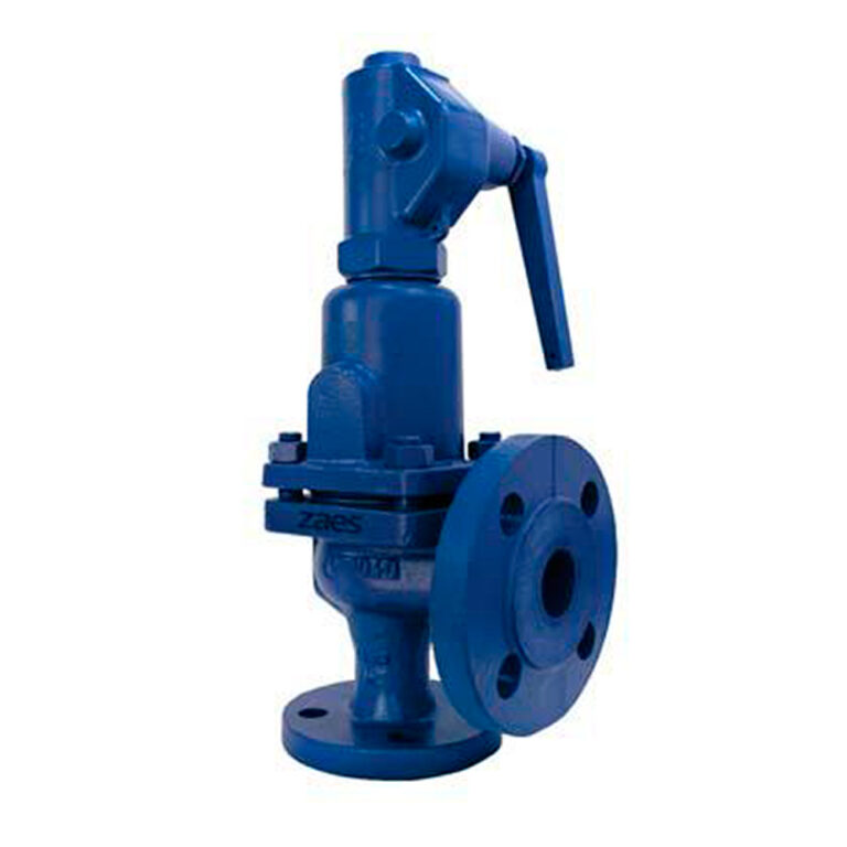 Full Opening Safety Relief Valve Cod V72 With Flanged Ducted Exhaust