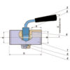 Lift_manometer_valve_shutoff_PTFE_V127.02_H-H_connection_Ironless_H-H_connection
